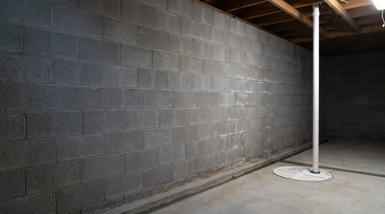 Efflorescence on Basement Walls: the underlying cause