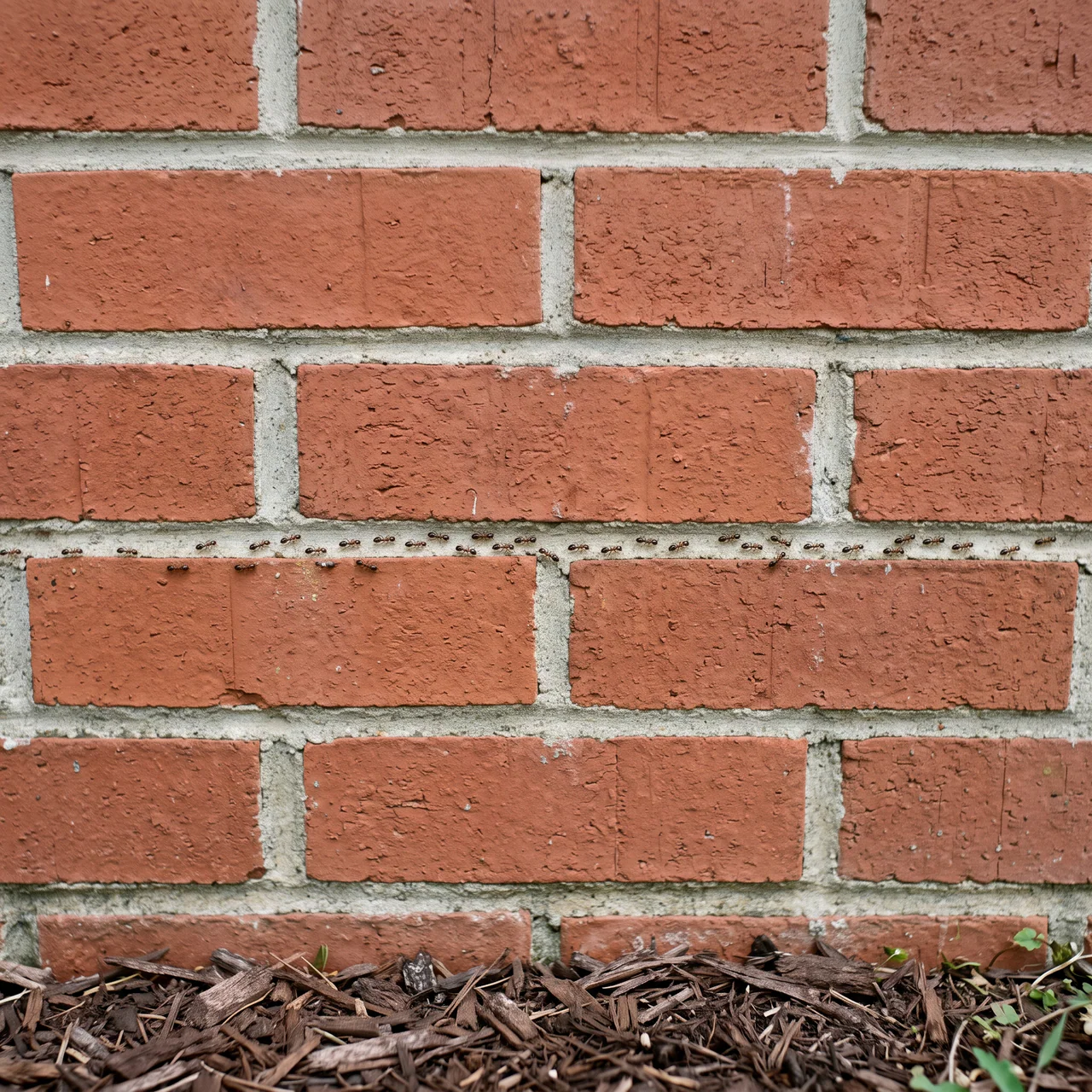 Early warning signs of visible ant trails indoors on a regional home